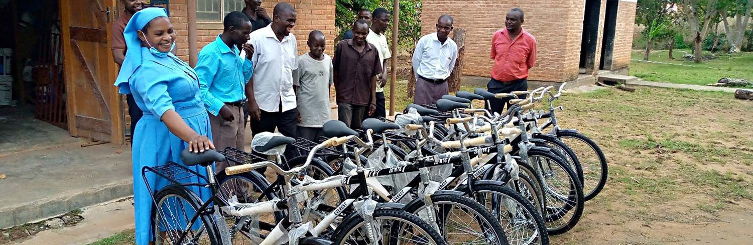 Bicycle transport in Malawi