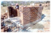 SMOT Kawangwi toilets - walls taking shape