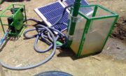 STRADE solar pump awaiting installation