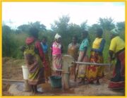 Think Souls Organisation - a repaired borehole ready for use